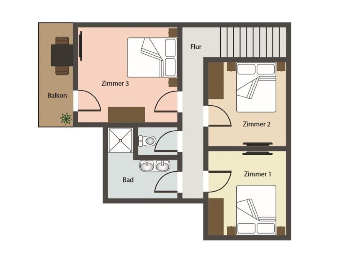 שוונדאו Apartment Am Ziller מראה חיצוני תמונה