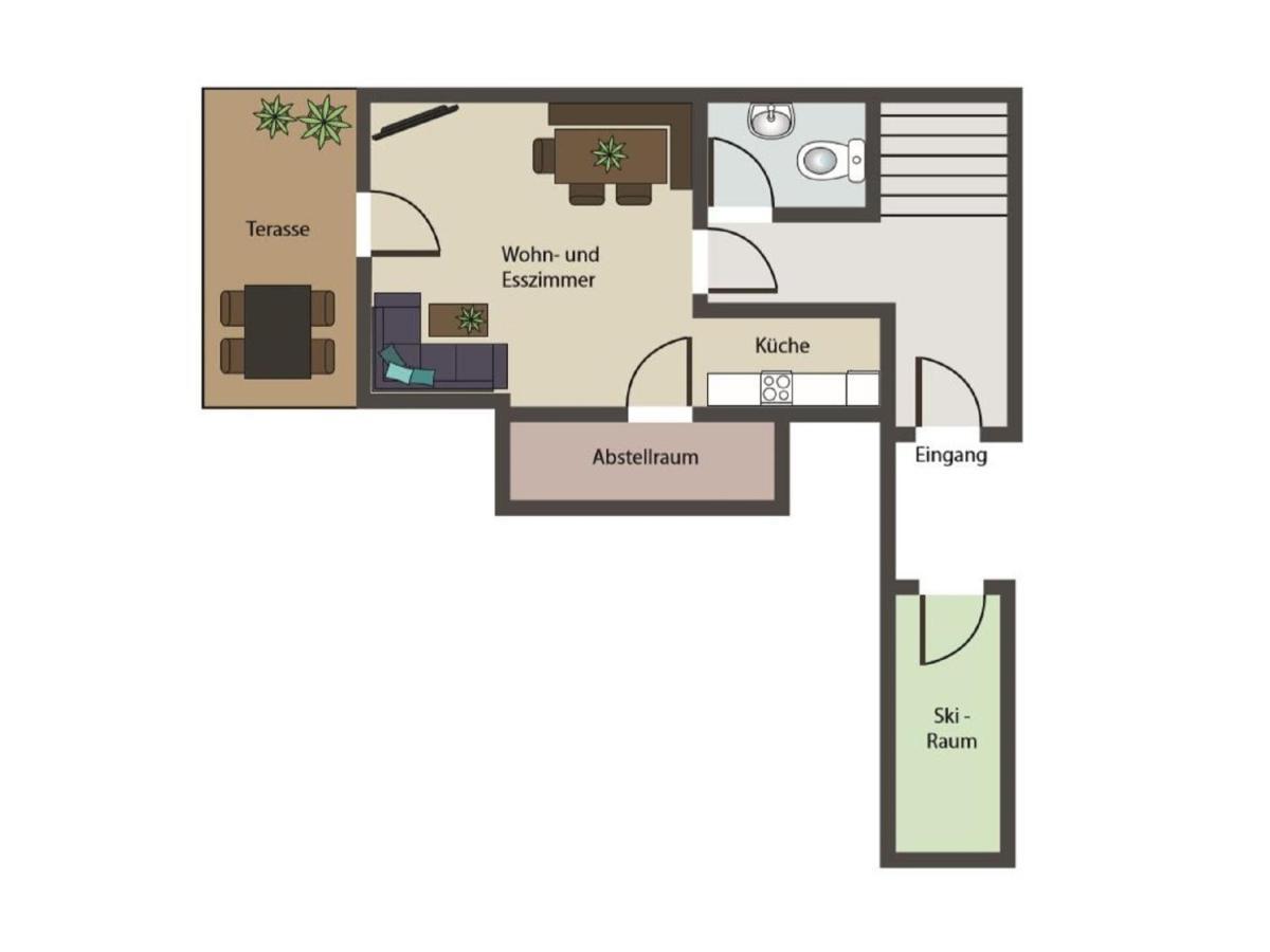 שוונדאו Apartment Am Ziller מראה חיצוני תמונה